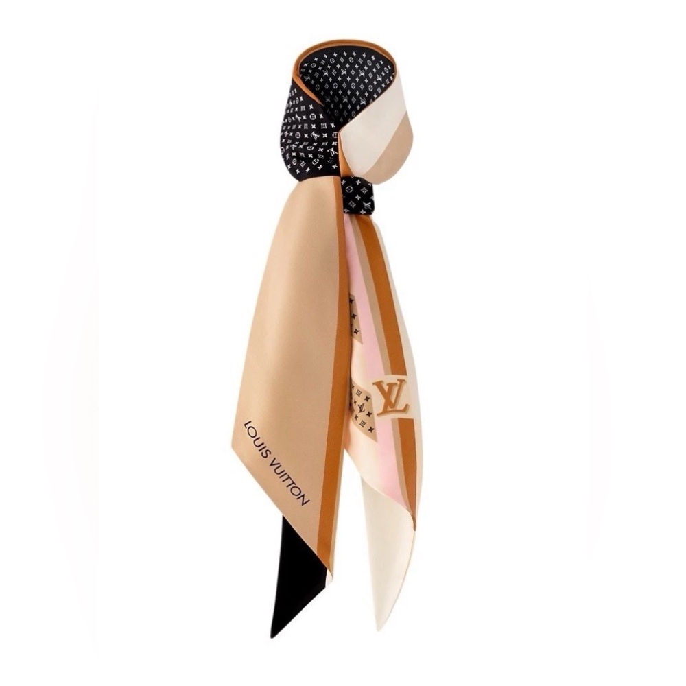 NWT Louis Vuitton Nano Monogram Lavalliere Scarf / Stole $590 *SOLD OUT* in USA